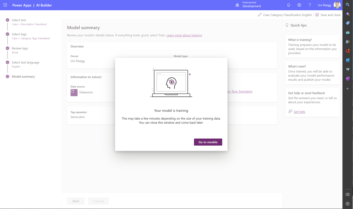 High-level functional process overview with domain options