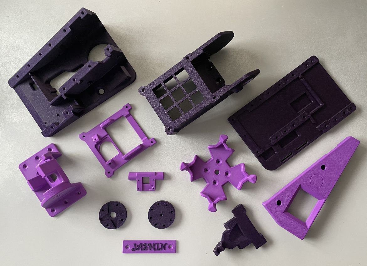 The project was developed as part of the Future Day at the Microsoft Innovation Hub Zurich. Jasmin was excited about the idea of building her own robot. The project gives Jasmin the opportunity to gain hands-on experience in robotics, programming, and 3D printing.
