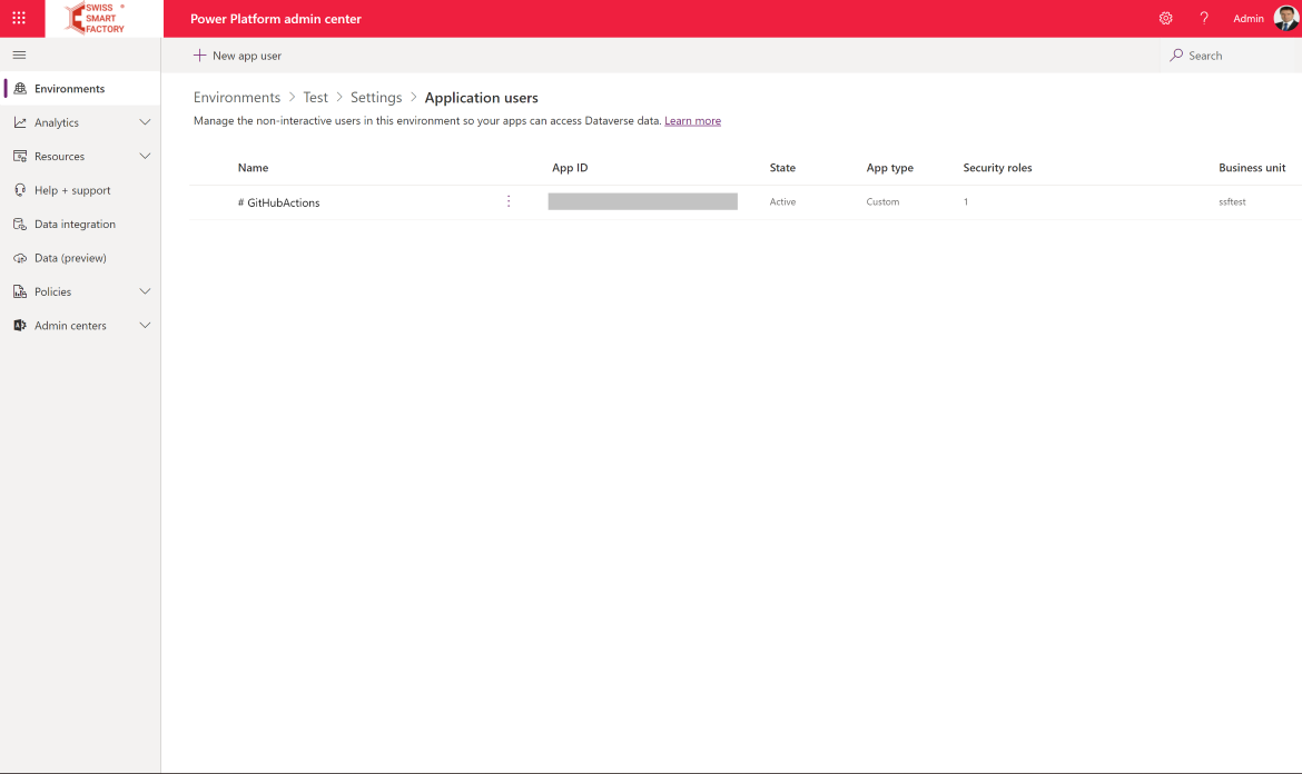 PowerPlatform ALM Using GitHubActions Step 3 GitHub Actions