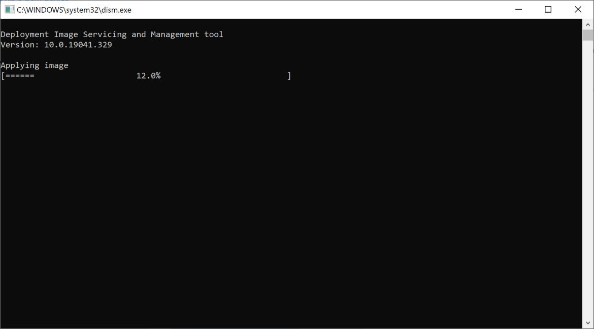 Deploy image