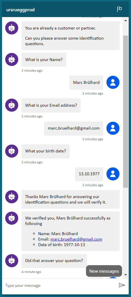 Simplest way is to test it within the Power Virtual Agent by enabling the topic tracker to check each step. Otherwise publish it to the “Demo Website” channel and test it from there.
